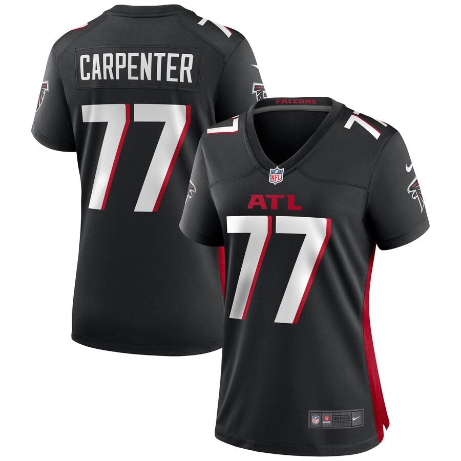 Women's James Carpenter Black Player Limited Team Jersey