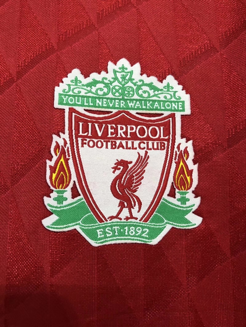 Retro 10/11 Liverpool Home Long Sleeve Soccer Jersey