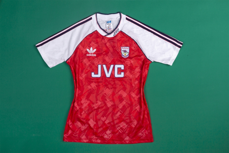 Retro 90/92 Arsenal Home Soccer Jersey