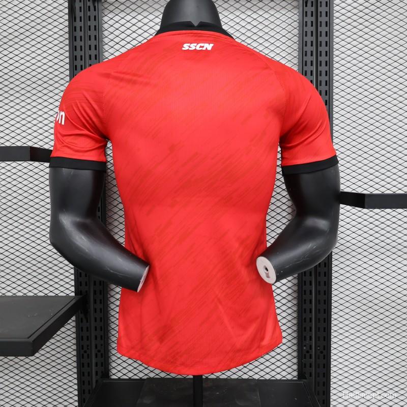 Player Version SSC Napoli Face Game Pierluigi Gollini Goalkeeper Jersey