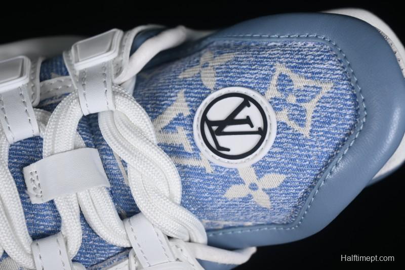 Louis Vuitton Archlight Sneakers with Wave-shaped Sole and Oversized Tongue - MBJ0