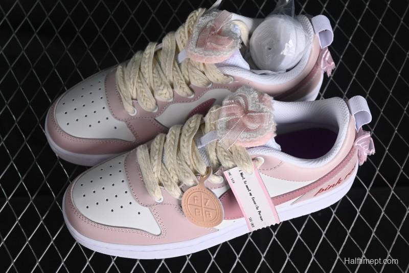 Nike Court Borough Summer Princess Theme Fresh Simple Casual Sneakers - DQ5979-100