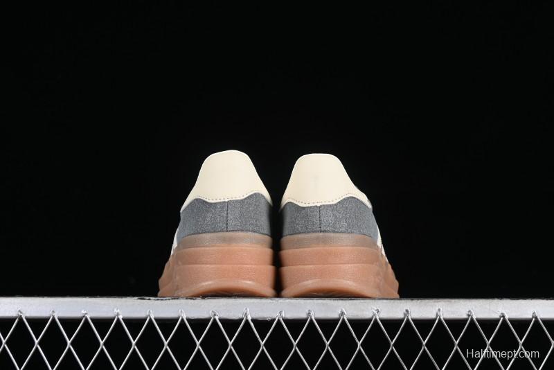 Adidas Originals Gazelle Bold IE0428 Low-Top Sneakers with Thick Sole for Casual Wear, Anti-Slip and Durable - IE0428