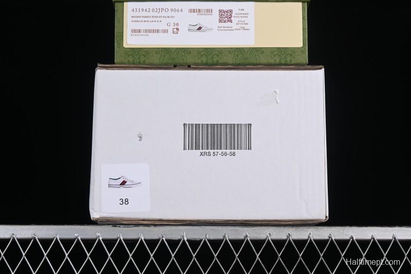 Gucci Tennis 1977 Print Sneaker Retro Casual Sports Canvas Shoes - 02JPO9064