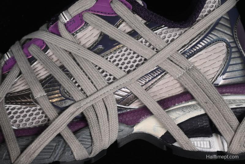 Balenciaga Phantom Sneaker 10th Generation Lace-Up Running Shoes with Transparent Heel Strap - W3XL51269