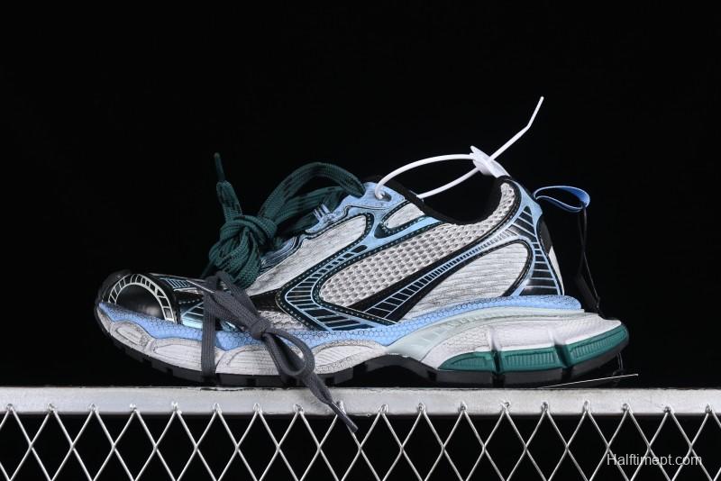 Balenciaga Phantom Sneaker 10th Generation Trend Running Shoes with Transparent Heel Strap - W3XL53124
