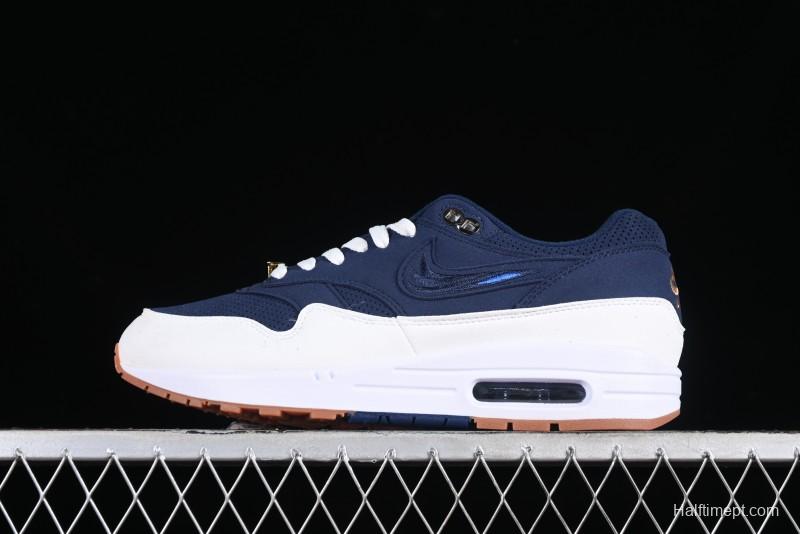 Nike Air Max 1 Retro Running Shoes with Half-Sole Air Cushion - FZ4831-400