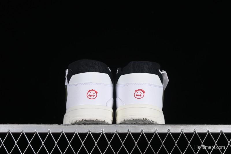 Nike Travis Scott x Jordan Cut The Check AJ1 Basketball Shoes with Velcro Strap - FZ8117-100