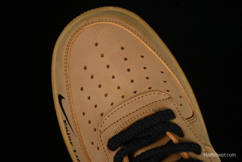Nike Air Force 1 '07 Low Wheat Low-Top Sneakers - FZ7372-200