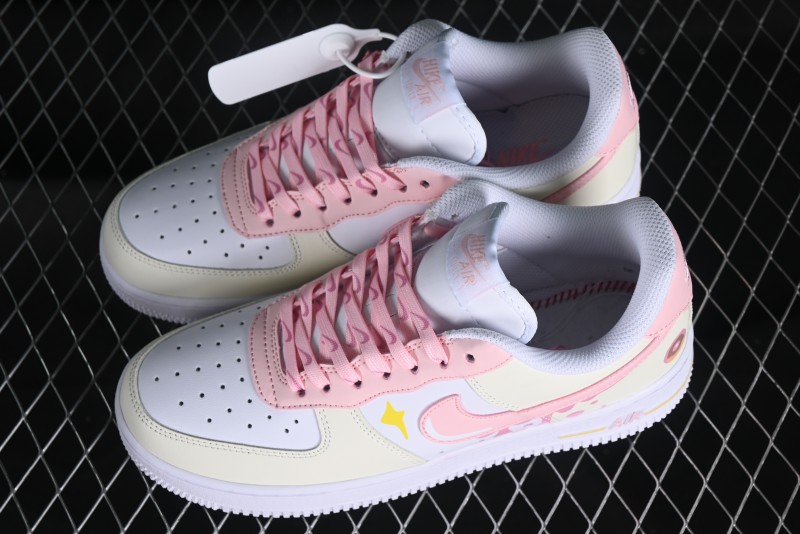 Nike Air Force 1 '07 Low Macaron Sauce Casual Sneakers - DV2920-123