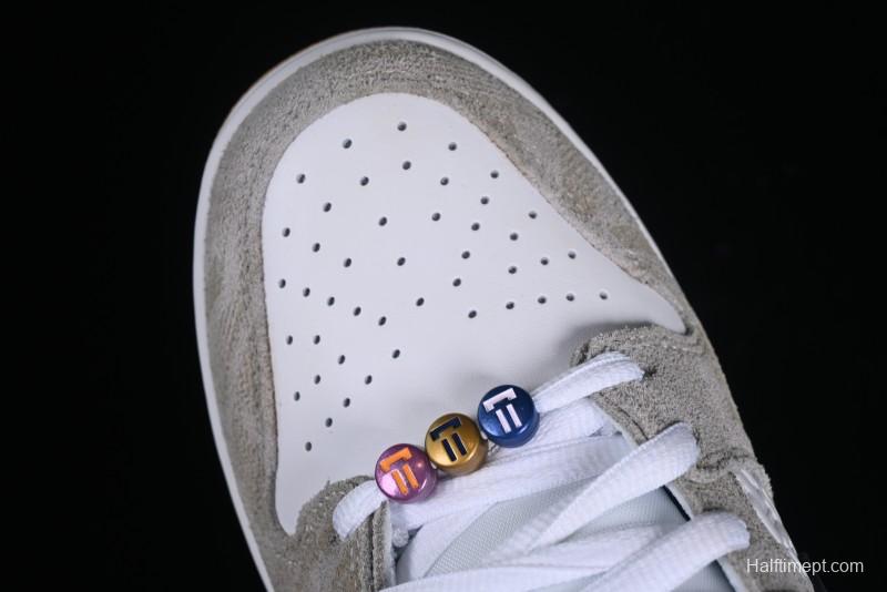 Nike SB Dunk Low Rayssa Leal Pro Skate Shoes with Colorful Smiley Laces - FZ5251-001