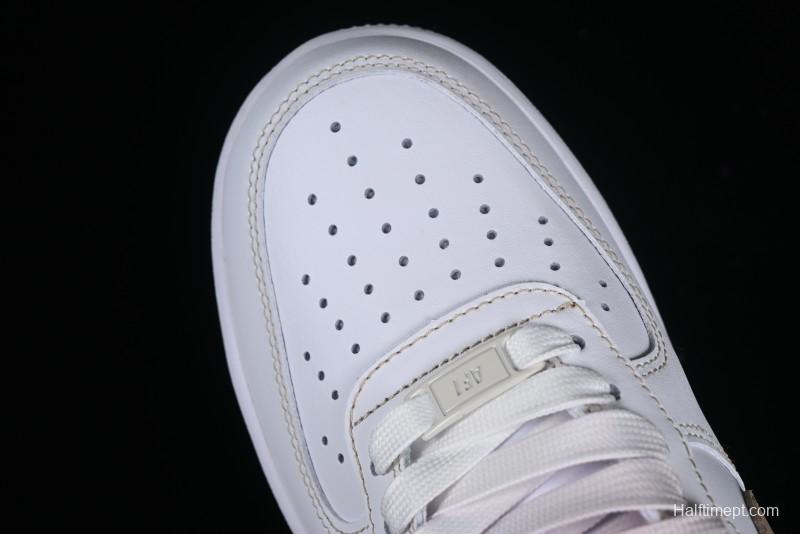 Nike Air Force 1 '07 Low Custom Official Hot-Sale Anime Theme Gradient Yellow Swoosh Casual Sneakers - FN0366-104