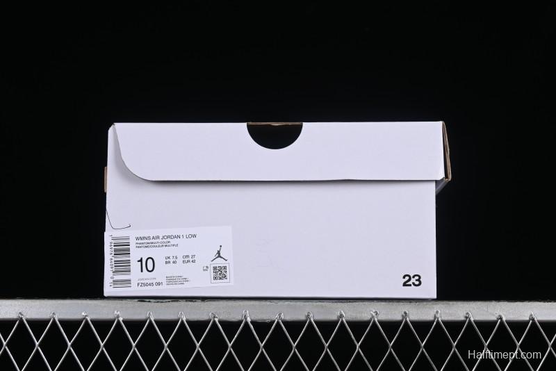 Nike Air Jordan 1 Low Multi-Color Casual Sneakers - FZ5045-091