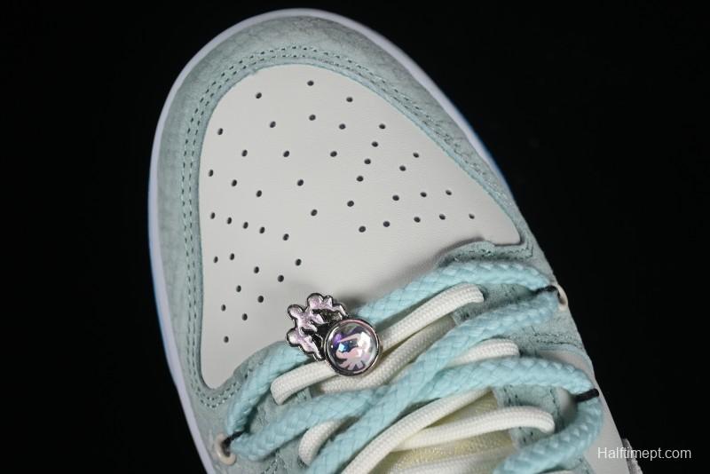 Nike SB Dunk Low Year of the Dragon Limited Edition - Gray Hook Dragon Soaring High Anniversary Premium Custom Low-Top Casual Skate Shoes - SJ2068-230