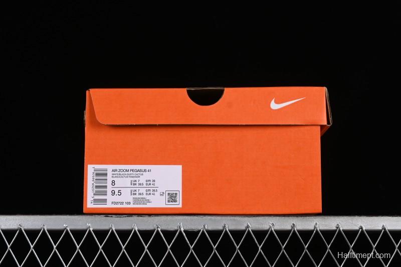 Nike Air Zoom Pegasus 41 Breathable Lightweight Running Shoes with Cushioning - FD2722-103