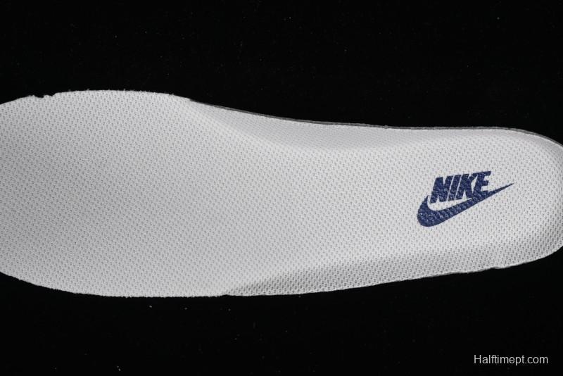 Nike Air Force 1 '07 Low Supreme Collaboration - White Blue Color Block Low-Top Casual Sneakers - XZ6188-001