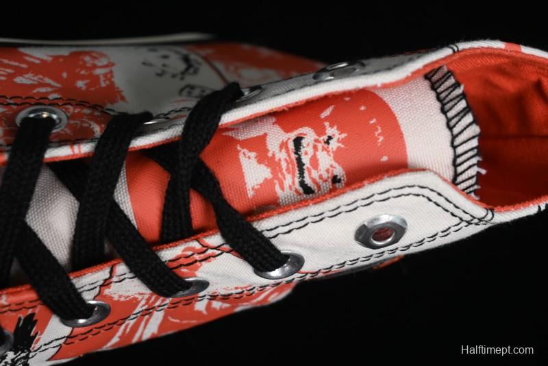 Converse Chuck Taylor High Top Casual Sneakers with Dungeons & Dragons 50th Anniversary Collaboration Design - A09883C