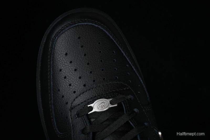 Nike Air Force 1 '07 Low Silver Swoosh Casual Sneakers - HQ1180-001