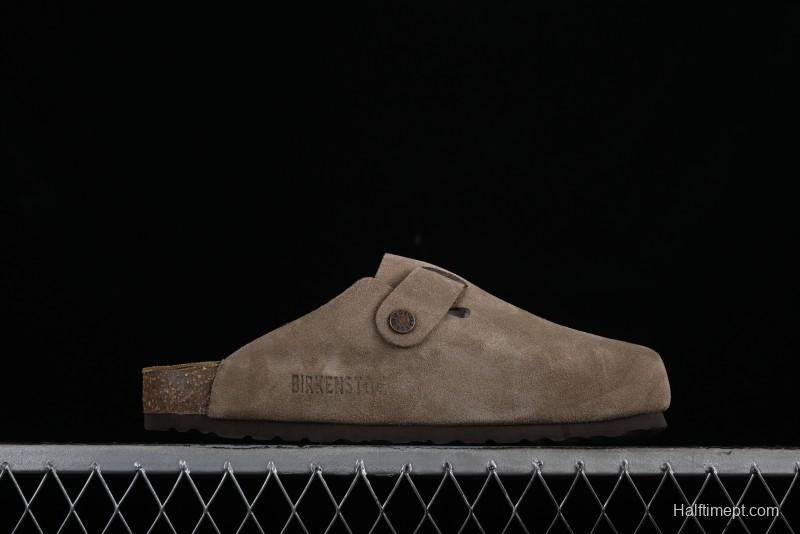 Birkenstock Arizona Soft Footbed Sandals with Suede Leather and Lambswool Lining - G.D4