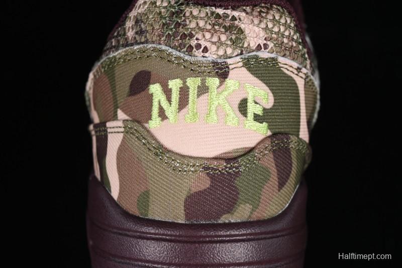 Nike Air Max 1 Retro Running Shoes with Half-Sole Air Cushion - FN8358-200