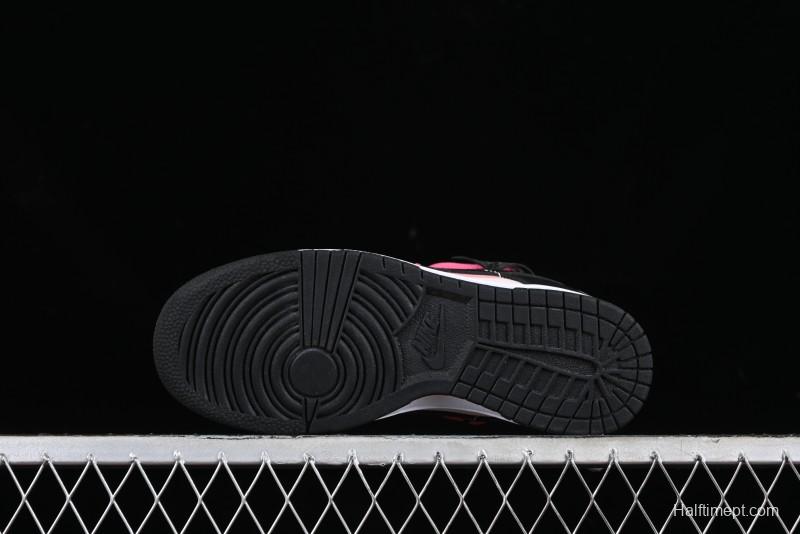 Nike Dunk Low SB Raspberry Mousse Pink Strap Casual Skate Shoes - CW1590-100