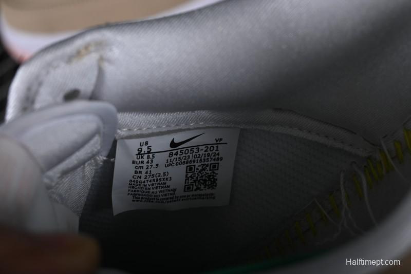 Nike Air Force 1 '07 Low Casual Sneakers with Full-Length Air Cushion - 845053-201