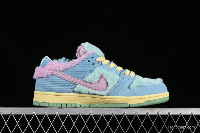 Nike SB Dunk Low Verdy x Nike Visty Collaboration Sneakers - FN6040-400