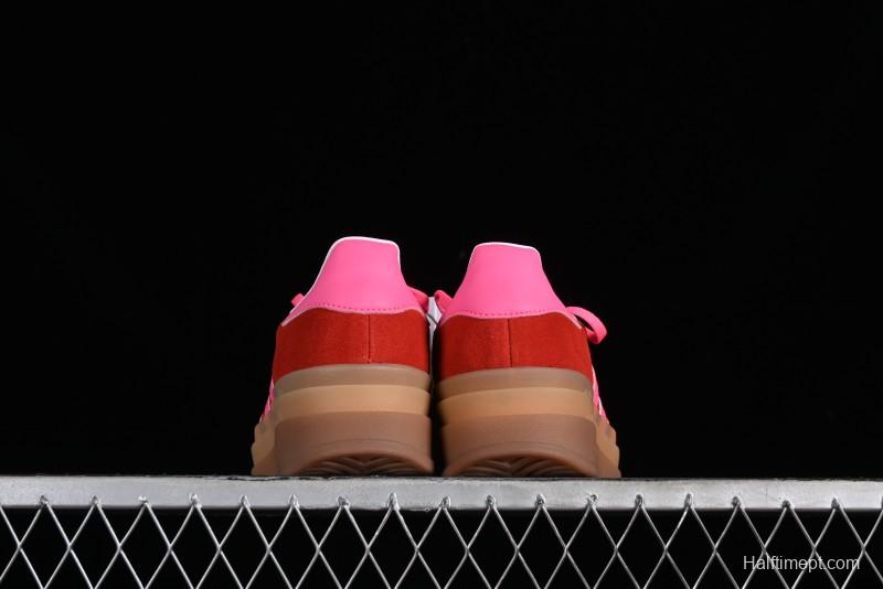 Adidas Originals Gazelle Bold IH7496 Low-Top Sneakers with Thick Sole for Slip Resistance and Durability