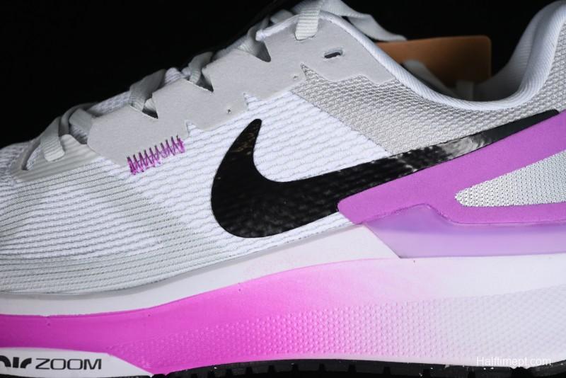 Nike Air Zoom Structure 25 Running Shoes 2024 New Release with Cushioning Anti-Slip Comfort - DJ7884-100