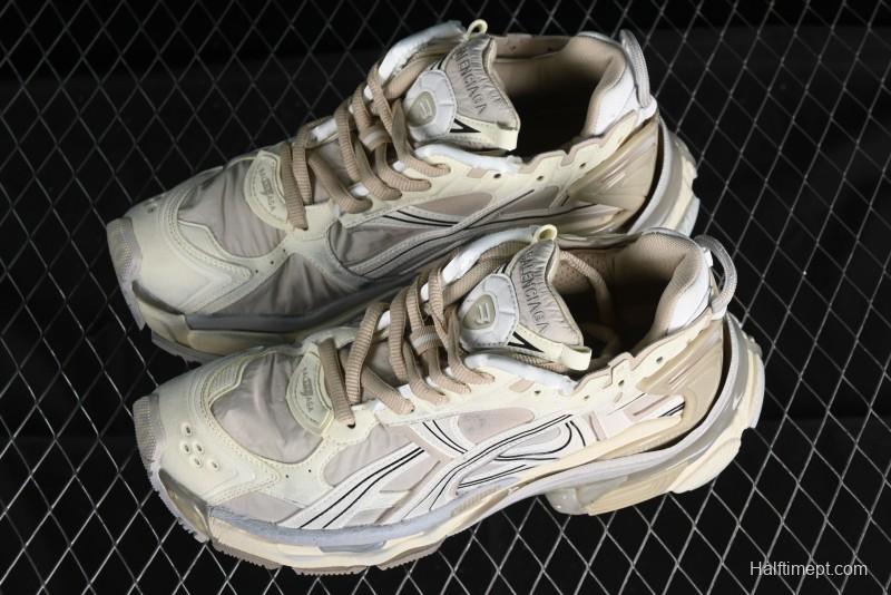 Balenciaga Runner Kith Four Color Retro Casual Sneakers - W3RNY9797