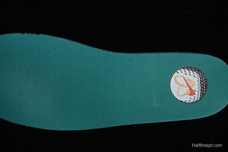 Nike Air Jordan 5 Low Retro Sneakers in White Orange Green Corduroy - CW4204-100