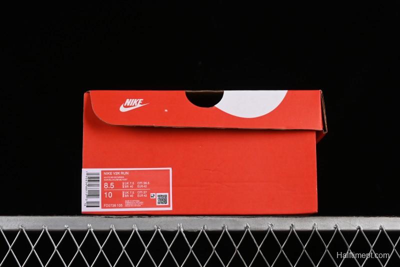 Nike Runtekk Run V2K Cushioned Low-Top Retro Running Shoes with Anti-Slip Design - FD0736-105