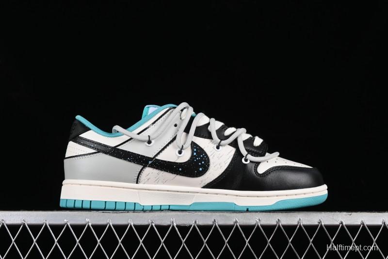 Nike Dunk Low Panda Prank Star Trek SB Strap Low-Top Casual Sneakers - DV0833-101