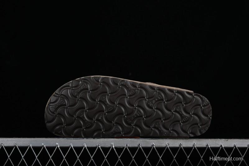 Birkenstock Arizona Soft Footbed Sandals with Suede Leather and Lambswool Lining - G.D4