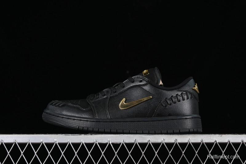 Nike Air Jordan 1 Low "Method of Make" Casual Sneakers with Woven Design - FN5032-007