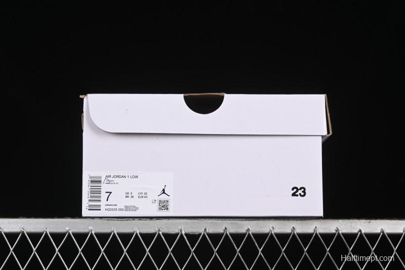 Nike Air Jordan 1 Low Retro Basketball Shoes Platinum - HQ3529-099