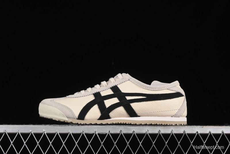 Onitsuka Tiger Mexico 66 Low-Top Leather Sneakers for Casual Running - 1183B391-200