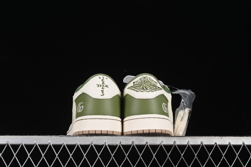 Nike Travis Scott x Fragment Design x Air Jordan 1 Low OG SP AJ1 Low-Top Casual Sneakers - XY2688-105
