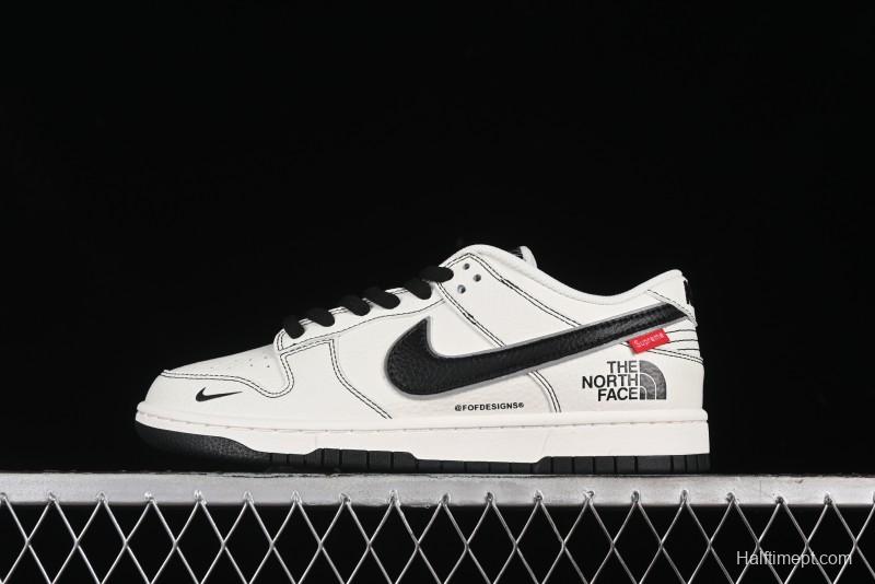 Nike SB Dunk Low Supreme x The North Face Low-Top Casual Skateboarding Shoes - BM0234-501