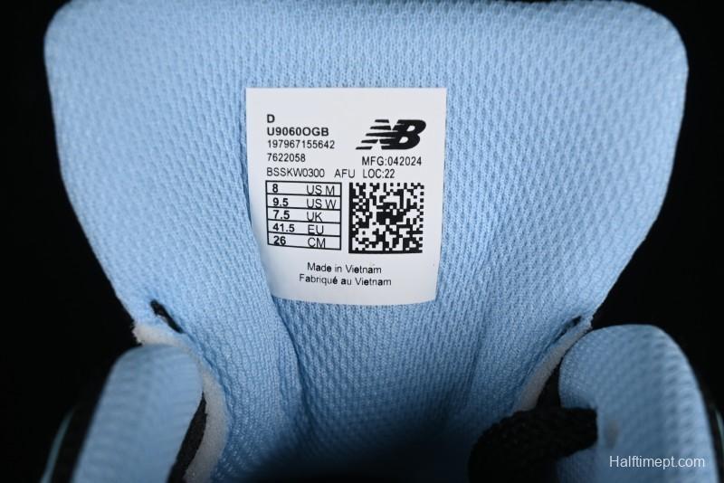 Joe Freshgoods x New Balance 9060 Retro Casual Running Sneakers with ABZORB Cushioning - U9060GB