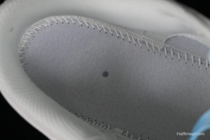 Nike SB Dunk Low Supreme Collaboration - Light Blue Double Swoosh Anniversary Customized Low-Top Casual Sneakers - BB8675-108