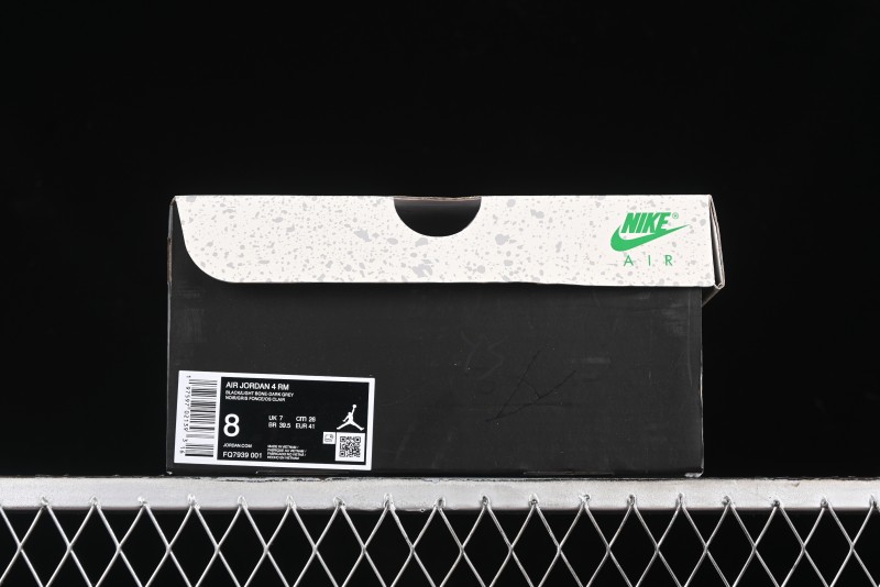 Nike Air Jordan 4 Retro Remastered Low-Top Basketball Shoes - FQ7939-001