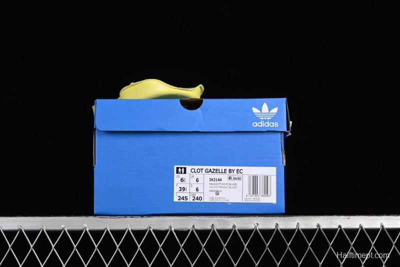Adidas CLOT x Adidas Originals Gazelle IH3144 Retro Casual Slip-Resistant Wear-Resistant Low-Top Sneakers - IH3144