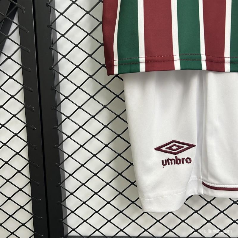 25/26 Kids Fluminense Home Size 16-28 Jersey