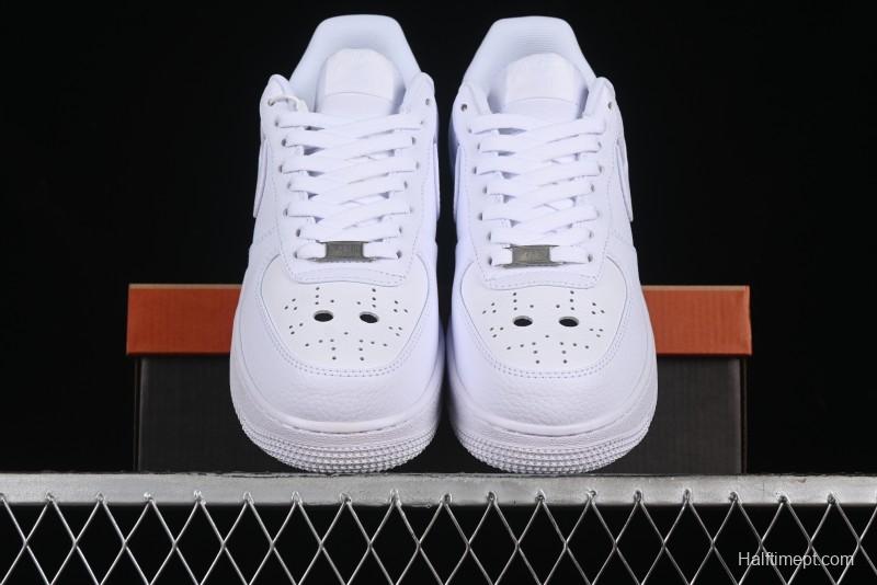 Nike Air Force 1 '07 Low Casual Sneakers with Full-Length Air Cushion - IB4025-100