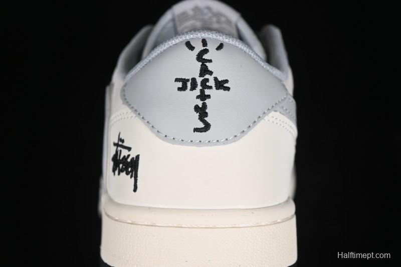 Nike Travis Scott x Fragment Design x Air Jordan 1 Low OG SP AJ1 Retro Sneakers - SJ2068-122