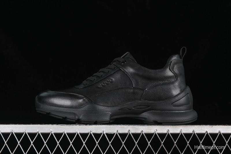 ECCO BIOM C Series Breathable Lightweight Anti-Slip Cushioned Leather Running Shoes - 88251701001