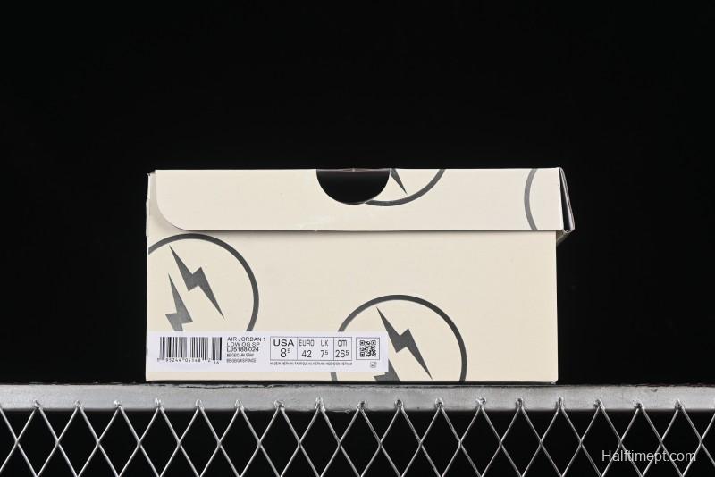Nike Travis Scott x Fragment Design x Air Jordan 1 Low OG SP AJ1 Retro Casual Sneakers - LJ5188-024