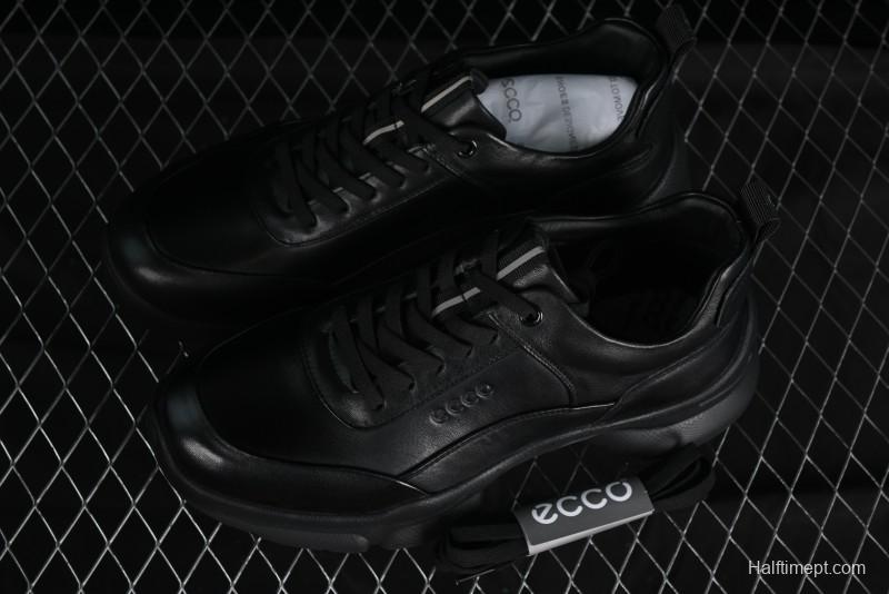 ECCO BIOM C Series Breathable Lightweight Anti-Slip Cushioned Leather Running Shoes - 88251701001