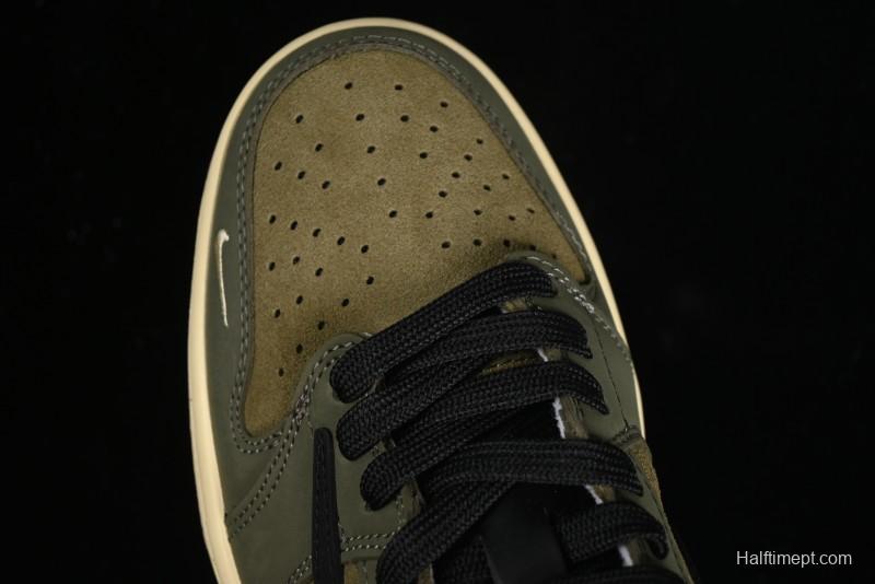 Nike Travis Scott x Fragment Design x Air Jordan 1 Low OG SP AJ1 Sneakers - CH6336-007